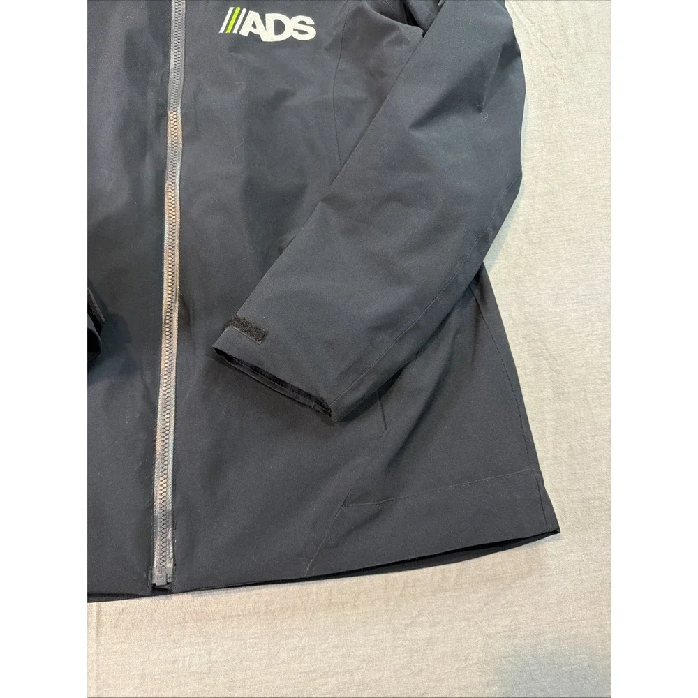Eddie Bauer Jacket Mens Large Black WeatherEdge Plus 3-in-1 Down Hooded Ski